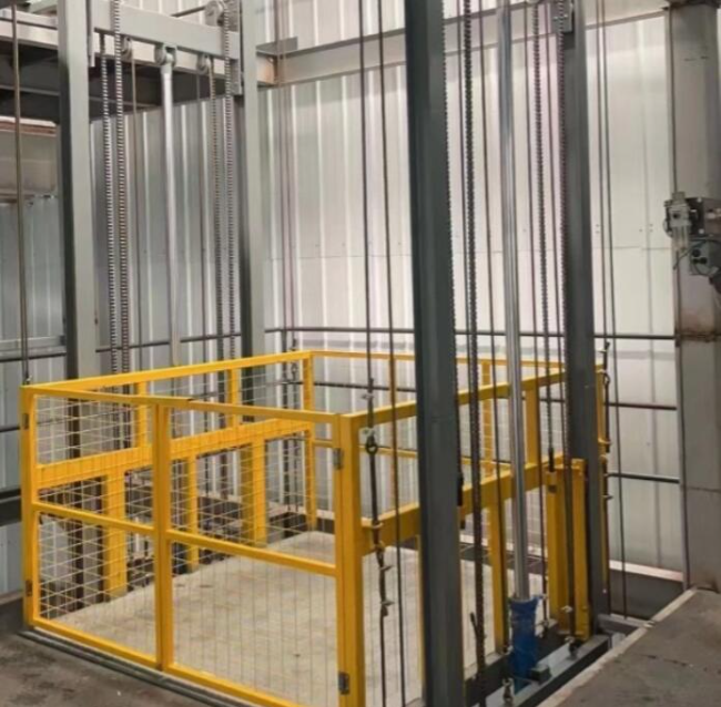 宣城导轨式升降机一般加工周期